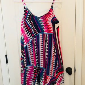Multi color NWT Express dress (size M)